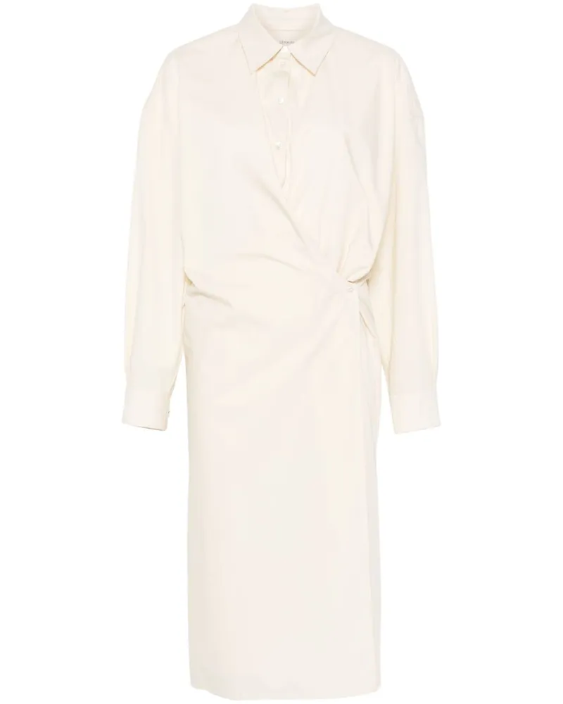 Christophe Lemaire Kleid mit geradem Kragen - Nude Nude