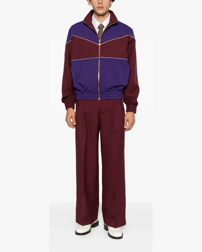 Drôle de Monsieur Wide-Leg-Hose mit Bundfalten - Rot Rot