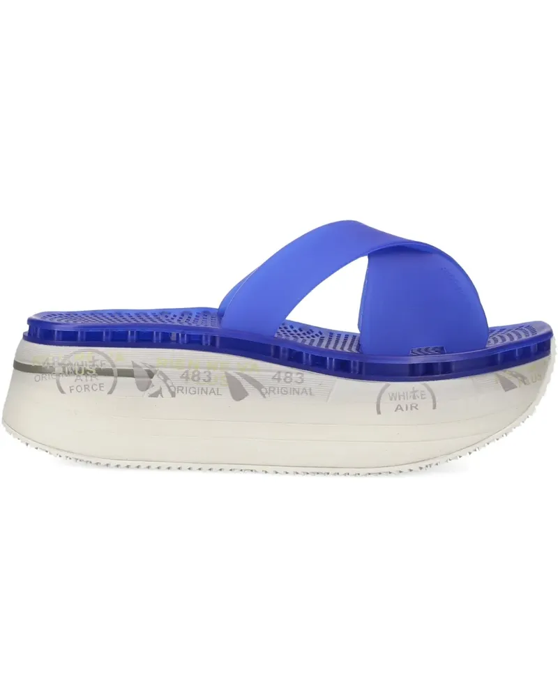 Premiata Moura Pantoletten - Blau Blau