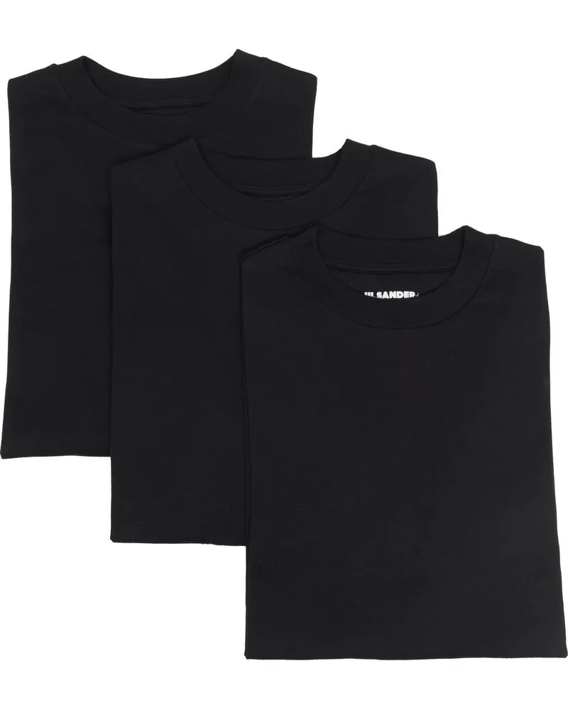 Jil Sander Set aus drei Oberteilen - Schwarz Schwarz