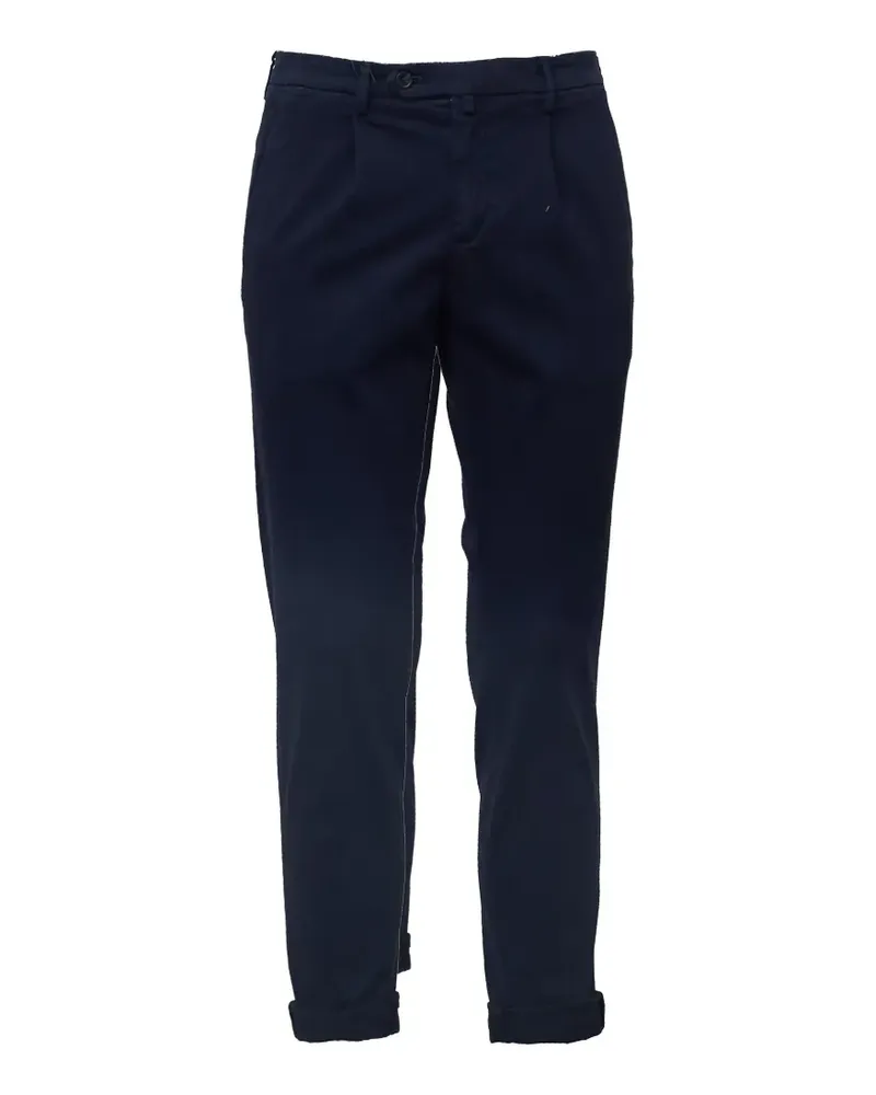 Briglia 1949 Schmale Plisseehose - Blau Blau