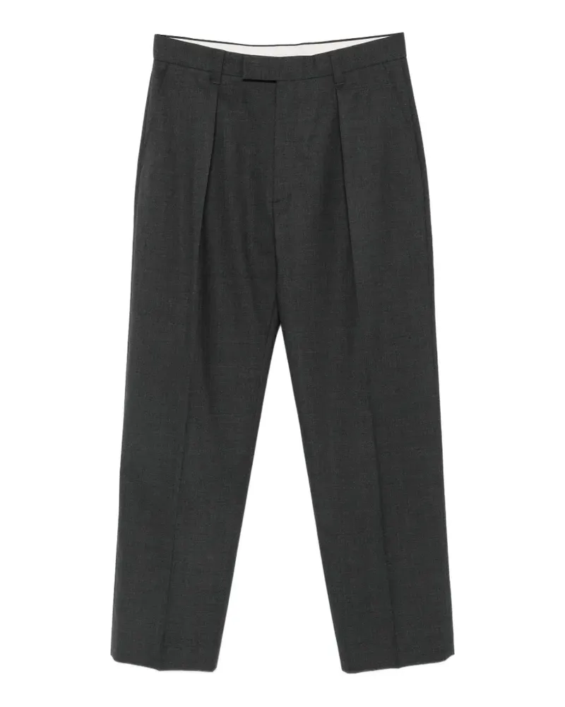 Sandro Bundfaltenhose aus Schurwolle - Grau Grau