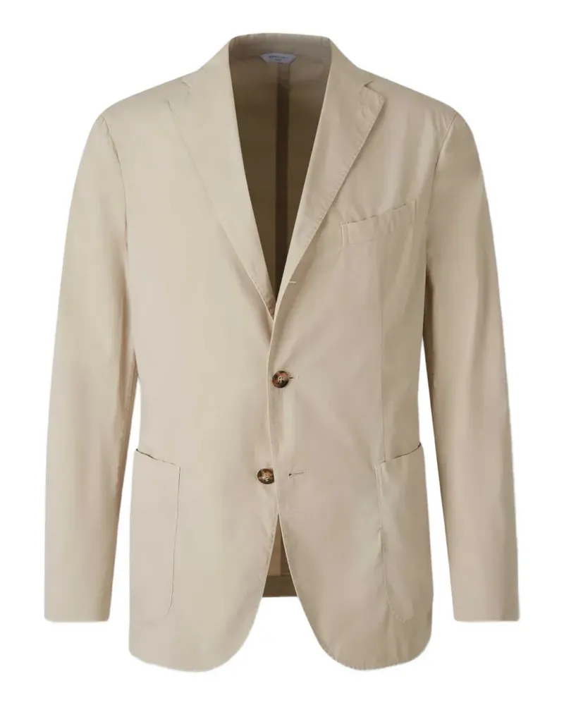 Boglioli single-breasted notched-lapel jacket - Nude Nude