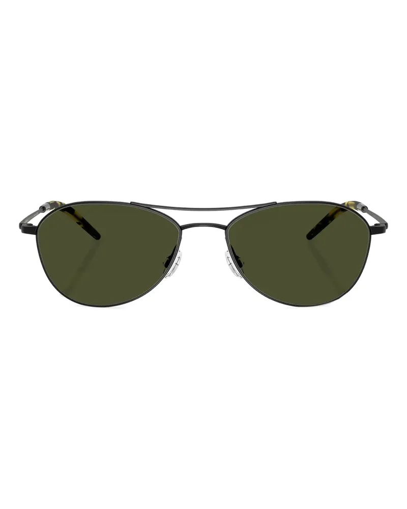 Oliver Peoples Aero II Sonnenbrille - Schwarz Schwarz