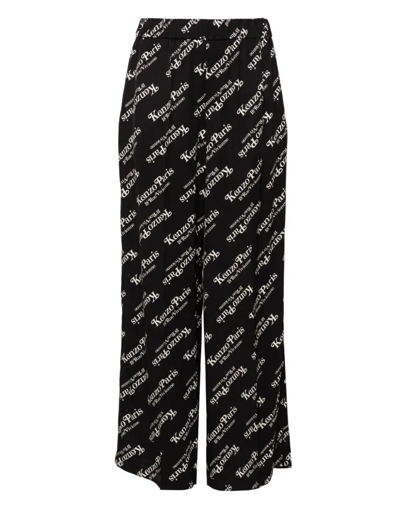 Kenzo Verdy Pyjamahose - Schwarz Schwarz