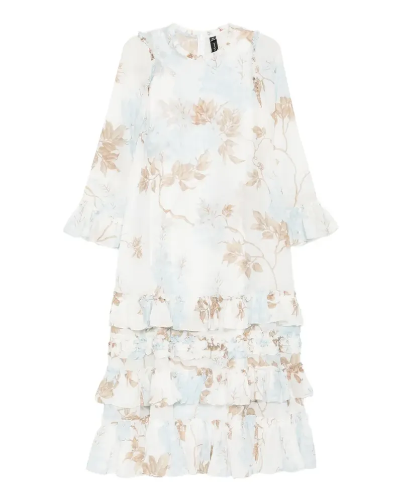 Needle & Thread Wisteria dress - Weiß Weiß