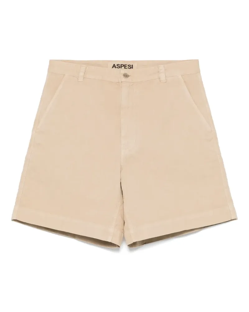 ASPESI Slub Shorts - Nude Nude
