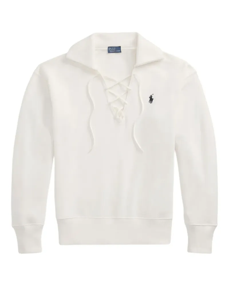 Ralph Lauren Sweatshirt aus Baumwollgemisch - Weiß Weiß
