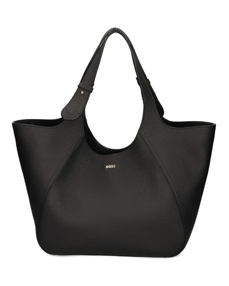 HUGO BOSS Großer Shopper mit Logo - Schwarz Schwarz