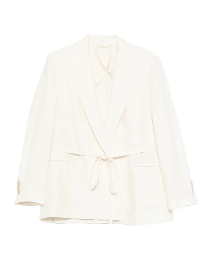 Seventy tie-waist jacket - Nude Nude