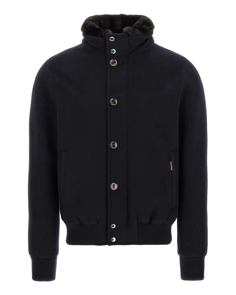 MOORER Levion bomber jacket - Blau Blau