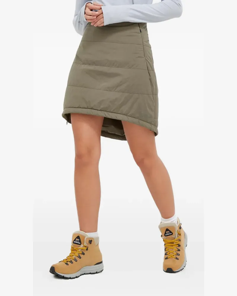 Jack Wolfskin Alpengluehen quilted mini skirt - Grün Grün