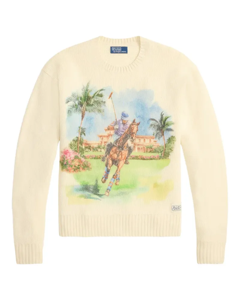 Ralph Lauren Pullover mit Print - Nude Nude