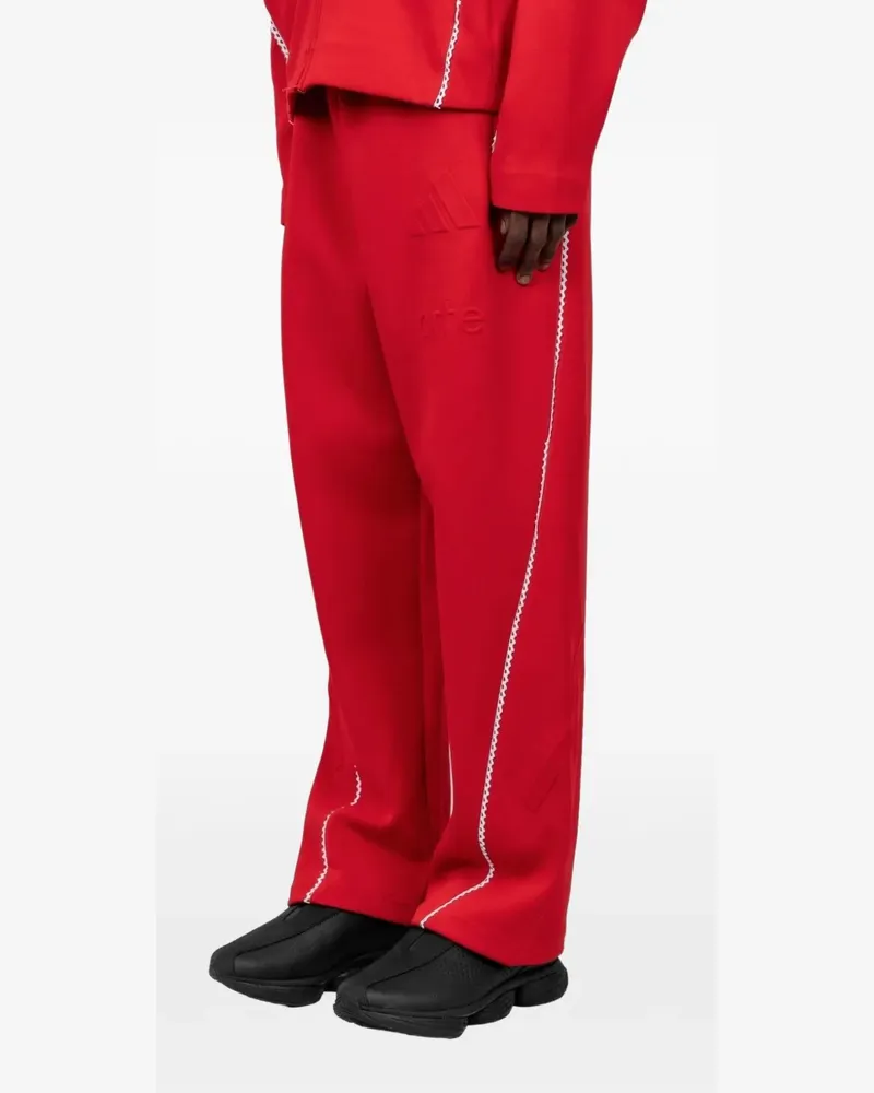 adidas x Arte Antwerp embossed-trim track pants - Rot Rot
