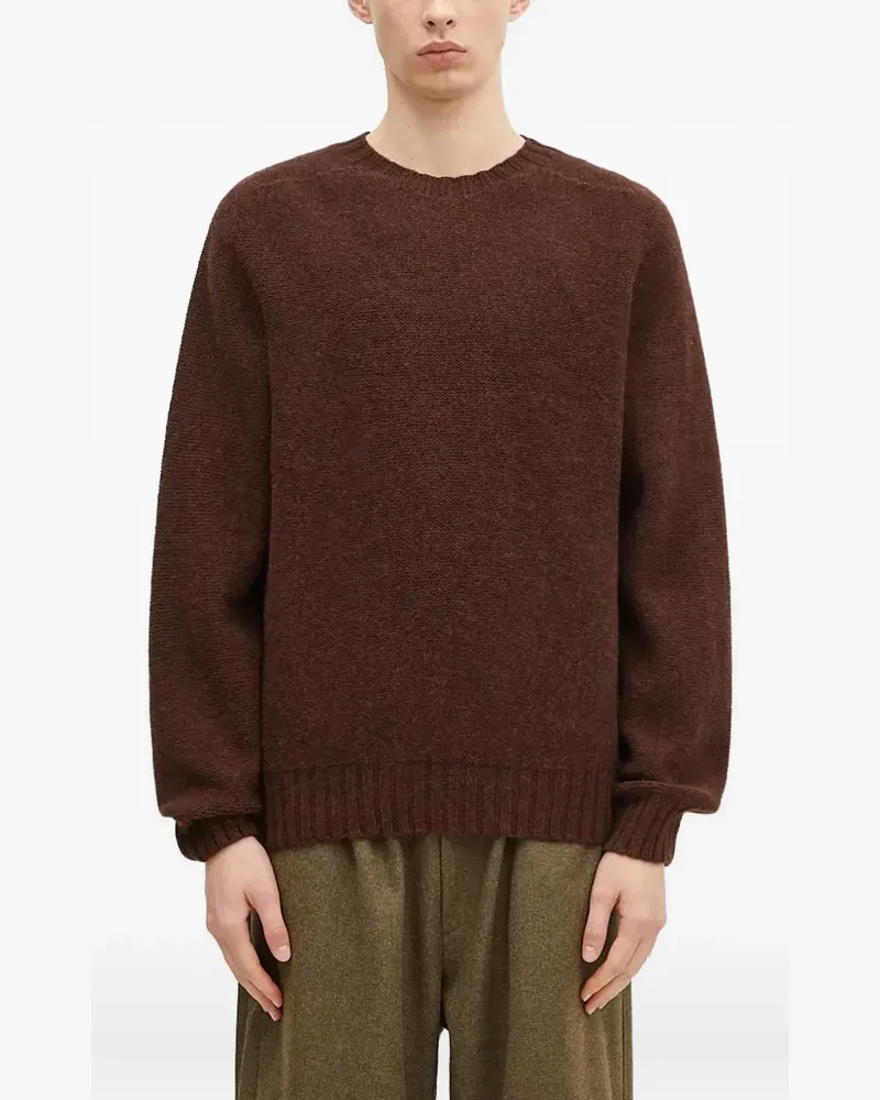 Universal Works Pullover mit rundem Ausschnitt - Braun Braun