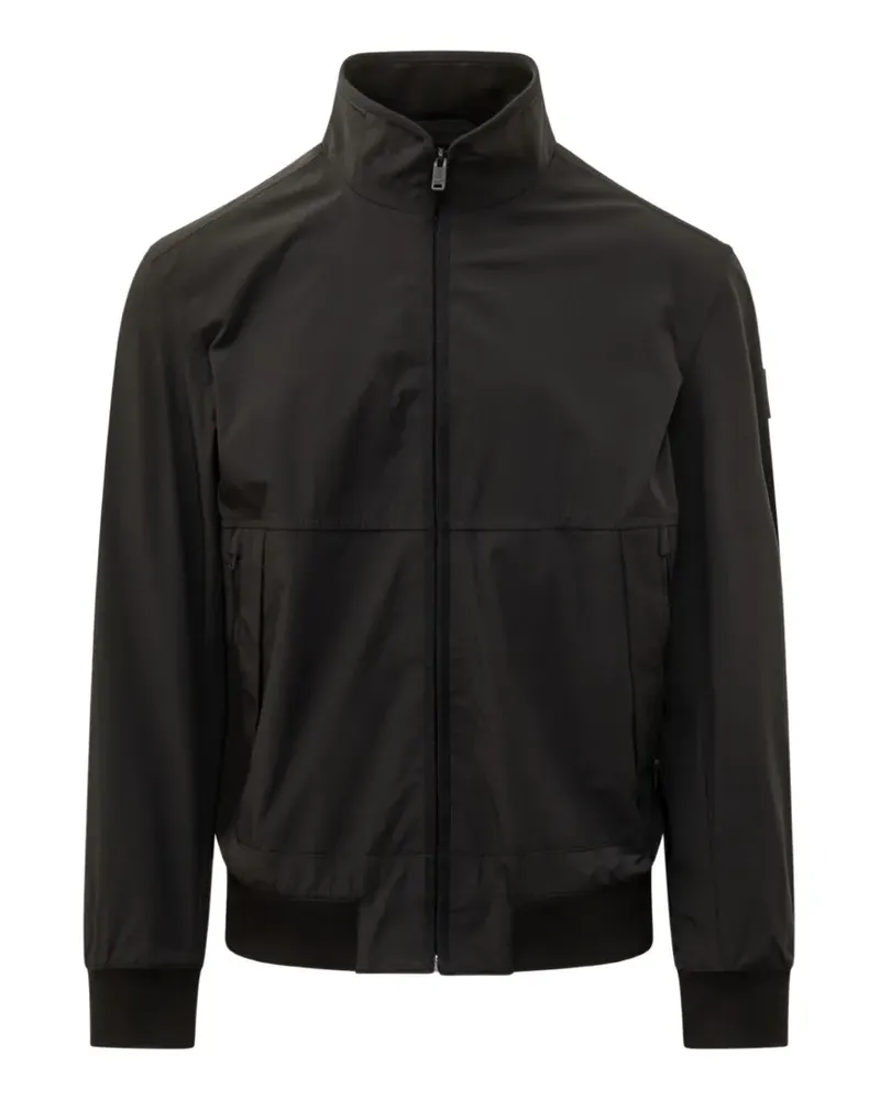 HUGO BOSS Olik water-repelent softshell jacket - Schwarz Schwarz