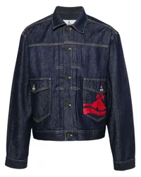 Vivienne Westwood Marlene Jacke Blau