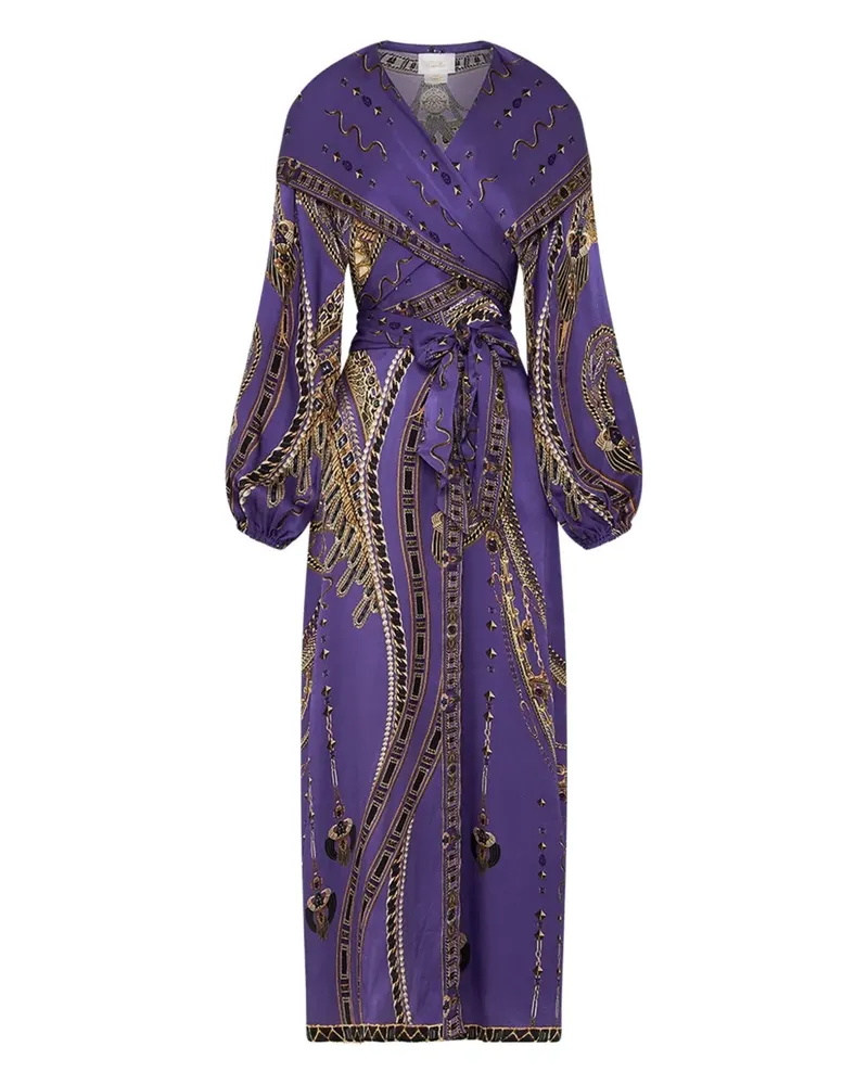 Camilla Luxorland Lady Midikleid - Violett Violett