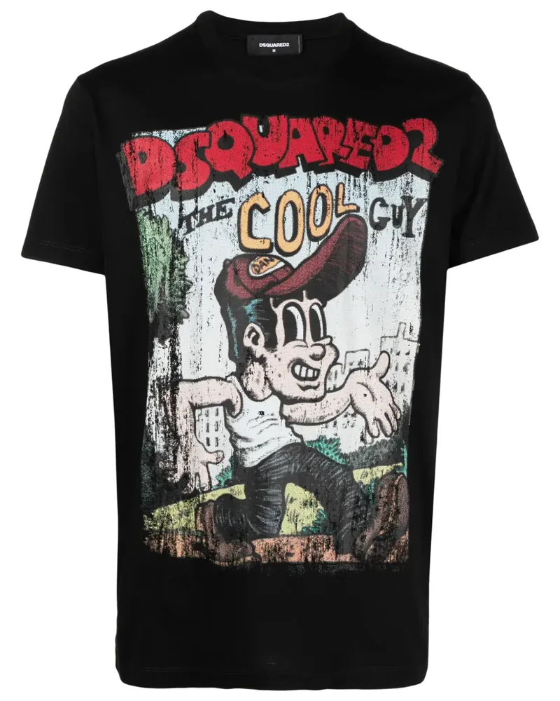 Dsquared2 Cigarette T-Shirt - Schwarz Schwarz