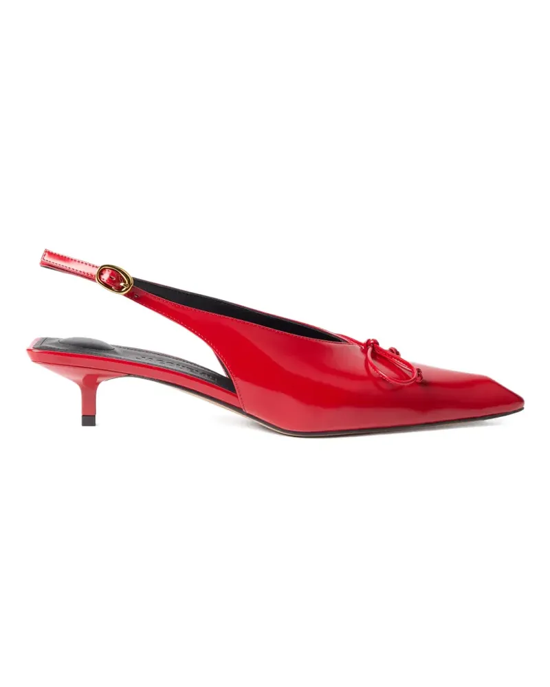 Jacquemus The Cubisto slingbacks pumps - Rot Rot