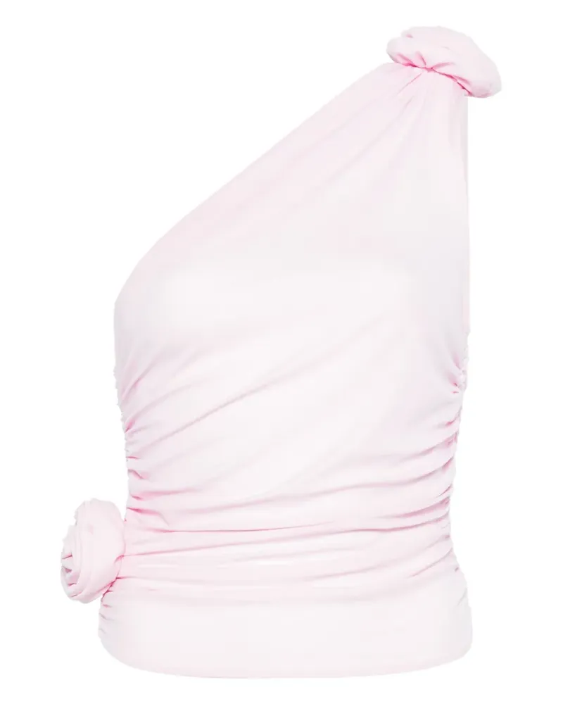 Magda Butrym Asymmetrisches Top - Rosa Rosa