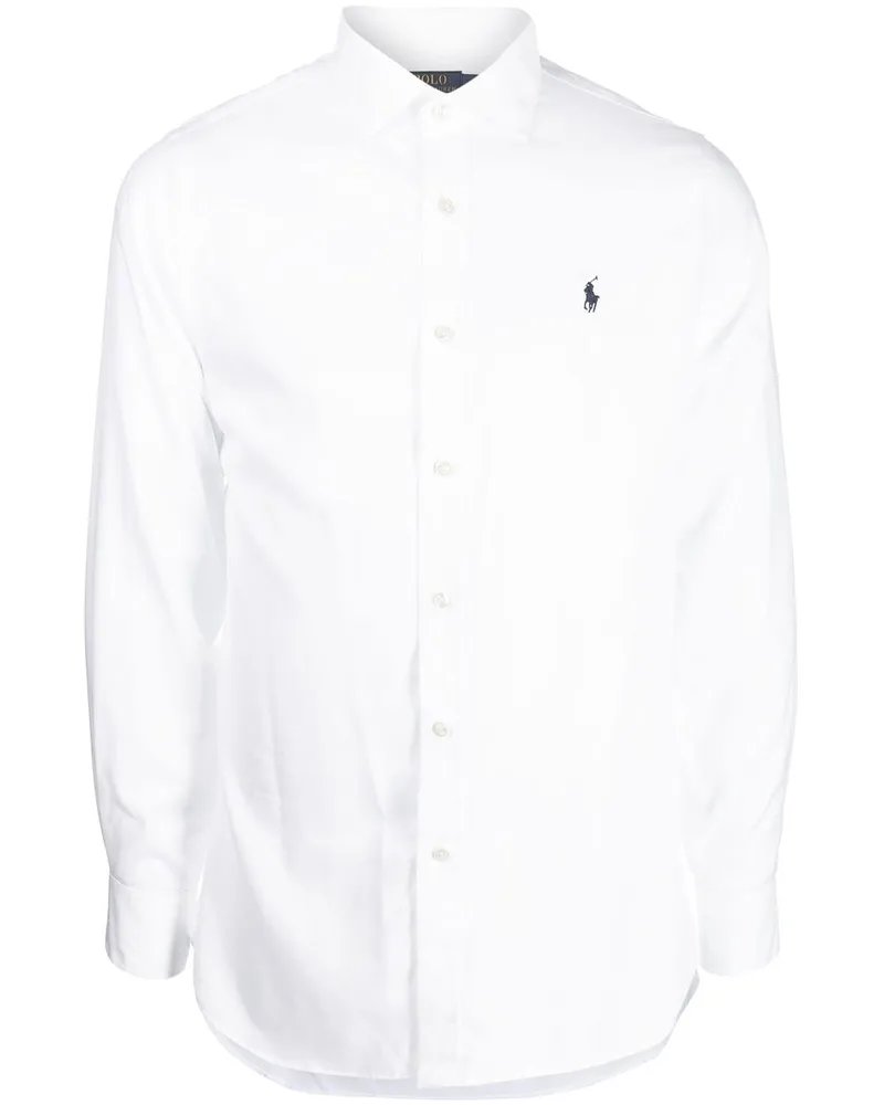 Ralph Lauren Hemd mit Polo Pony - Weiß Weiß