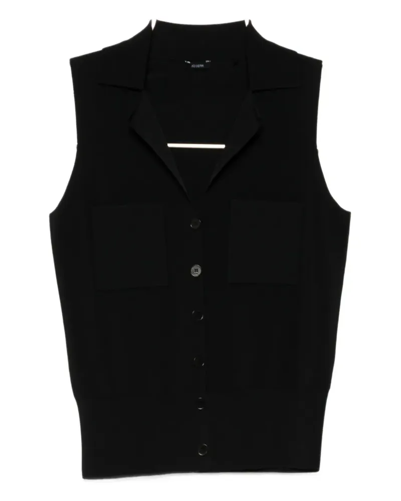 Joseph Milano vest - Schwarz Schwarz