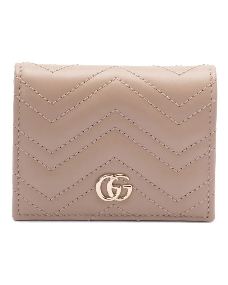 Gucci GG Marmont Portemonnaie - Nude Nude