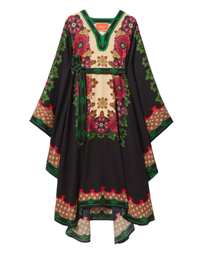 La DoubleJ Kleid mit Blumen-Print - Rot Rot