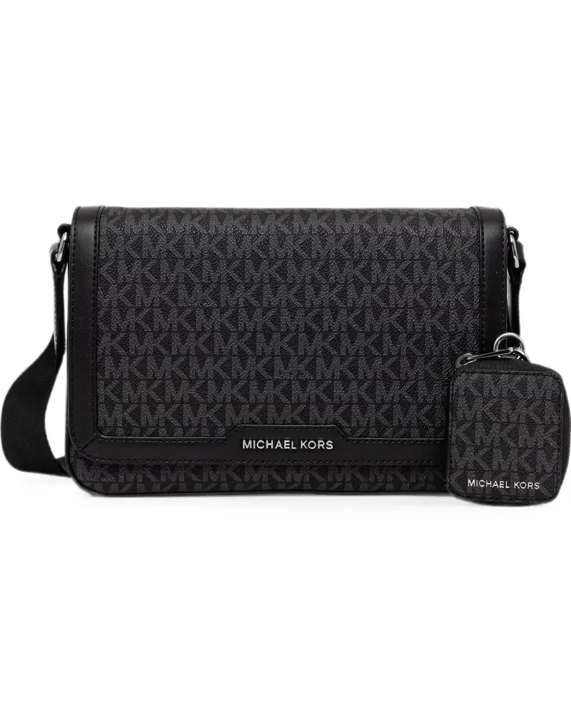 Michael Kors Hudson Kuriertasche - Schwarz Schwarz