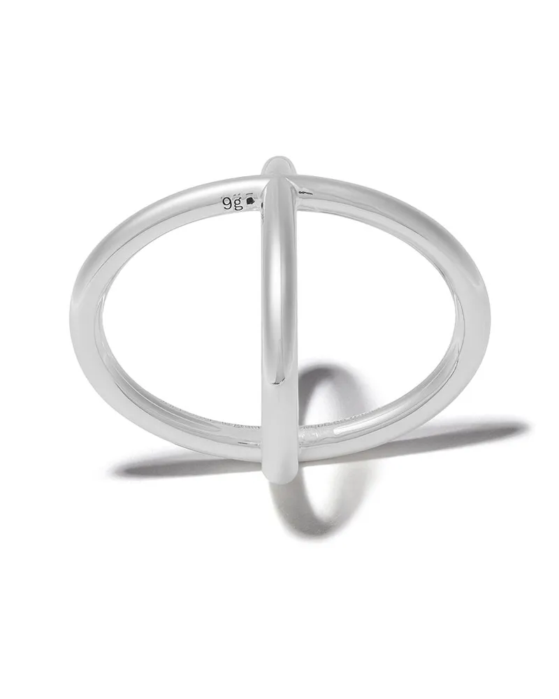 Le Gramme Verschlungener Ring - Silber Silber