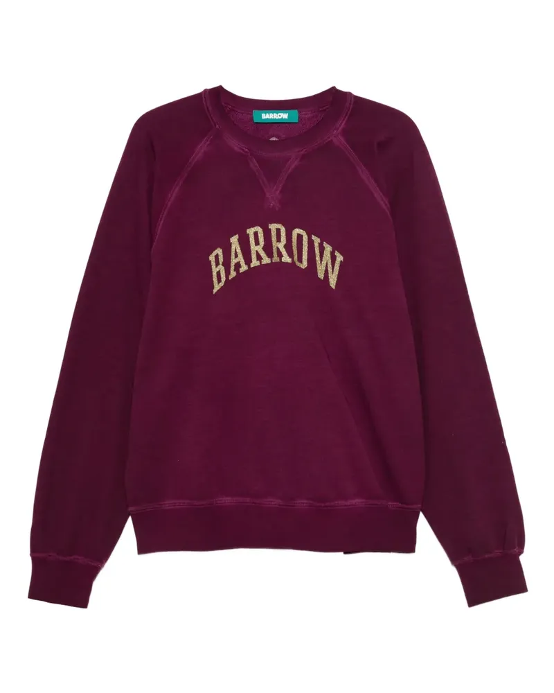 BARROW Sweatshirt mit Logo-Print - Rot Rot