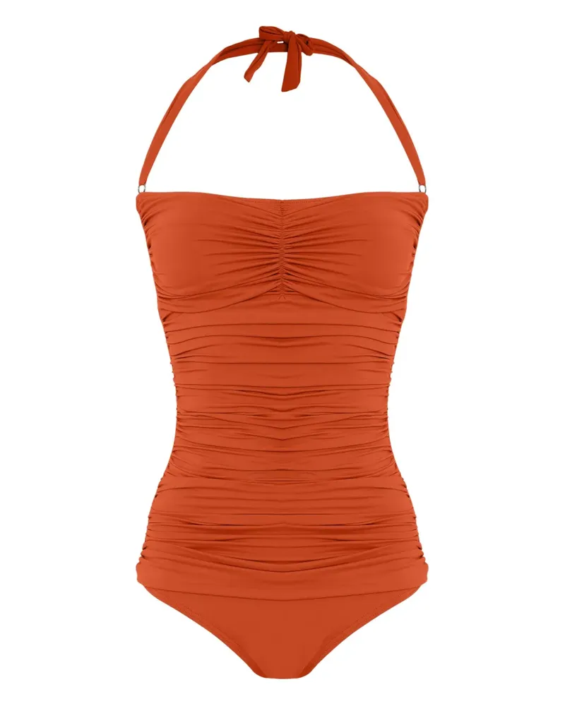 Lygia & Nanny Geraffter Wangari Badeanzug - Orange Orange