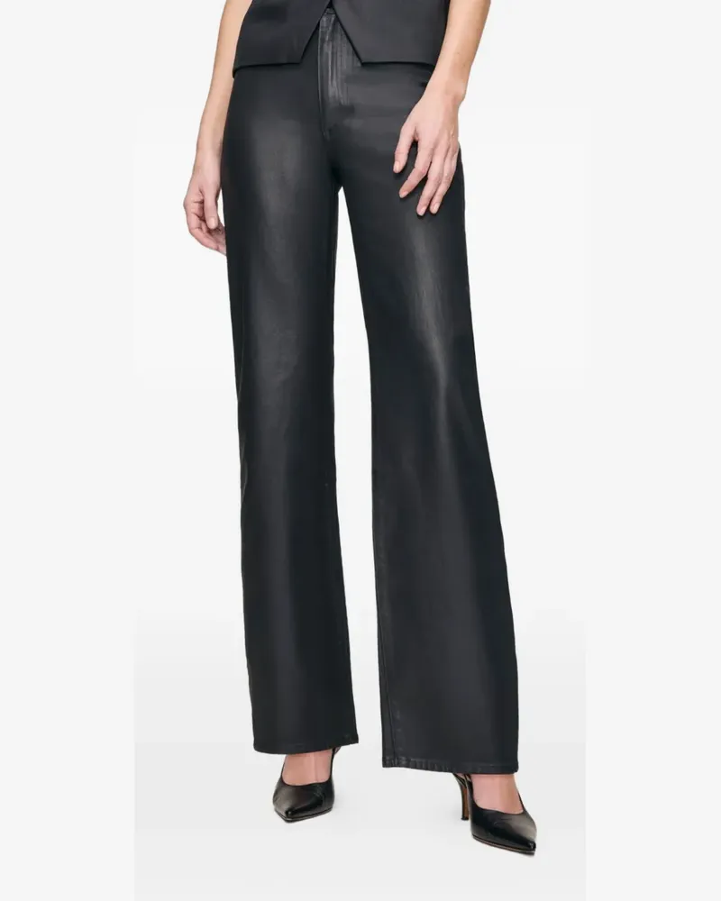 DL1961  Karmine coated jeans - Schwarz Schwarz