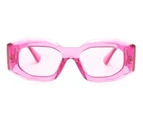Transparente Sonnenbrille - Rosa