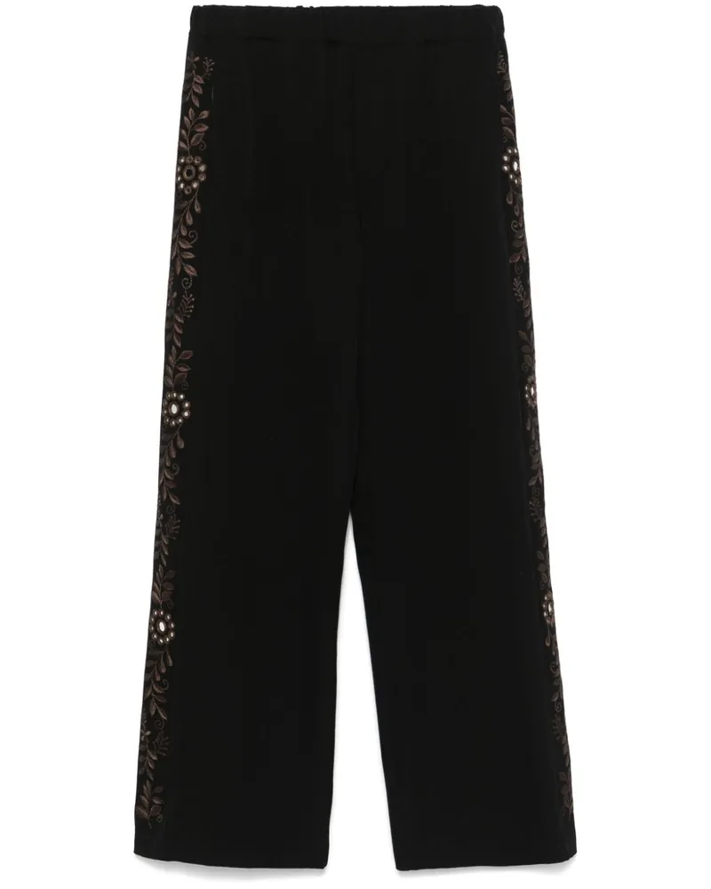 Wales Bonner Cairo Hose - Schwarz Schwarz