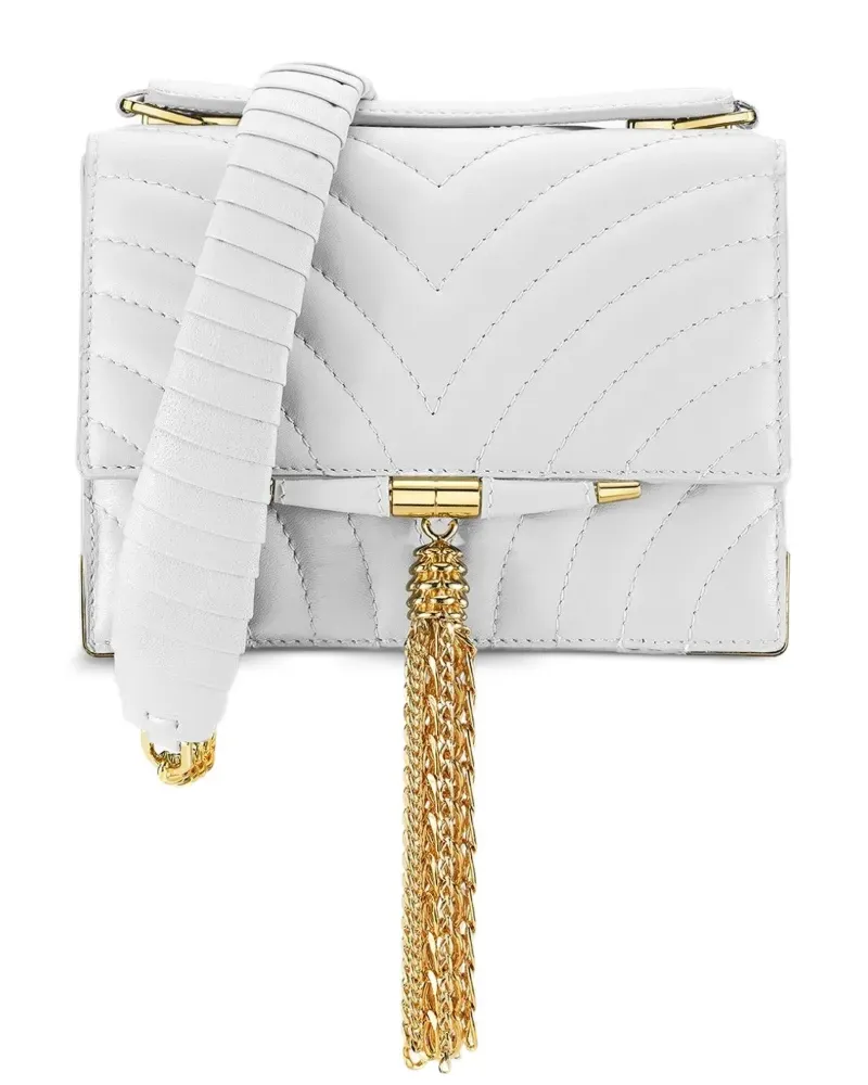 Tyler Ellis mini Harper quilted leather tote bag - Weiß Weiß