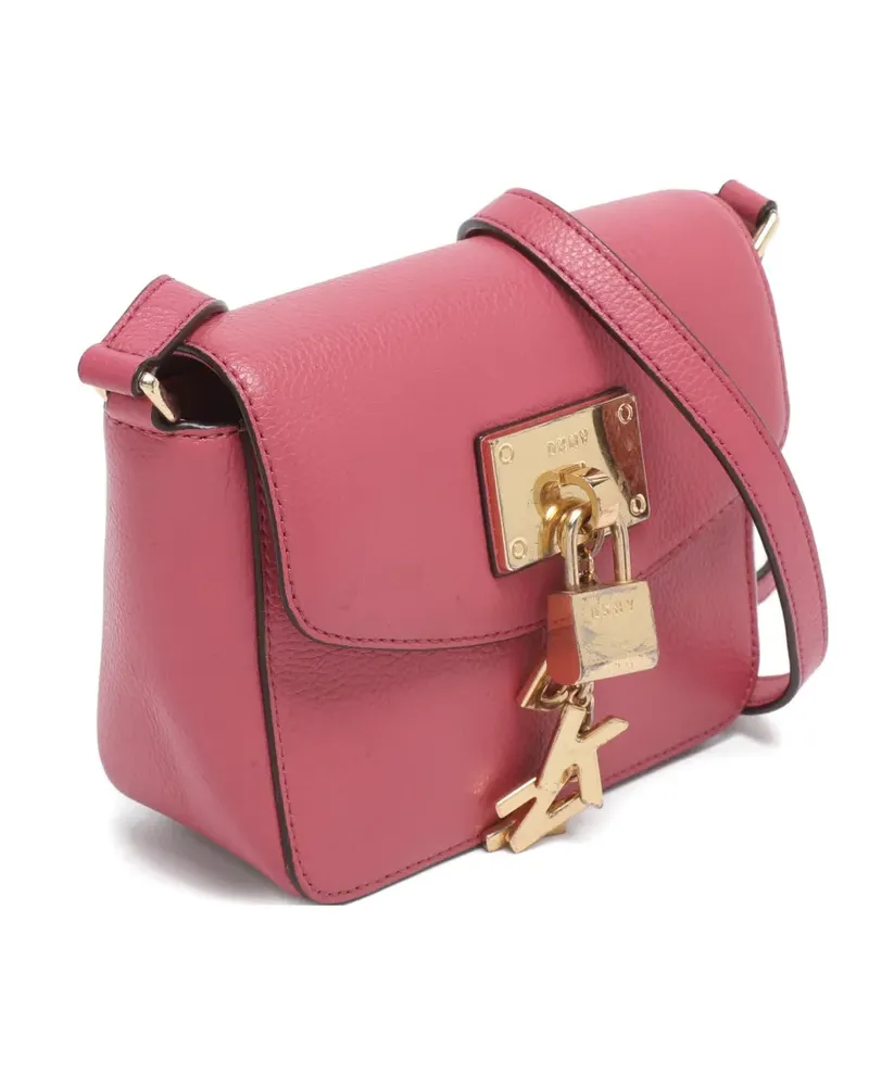 DKNY Elissa Umhängetasche mit Schloss - Rosa Rosa