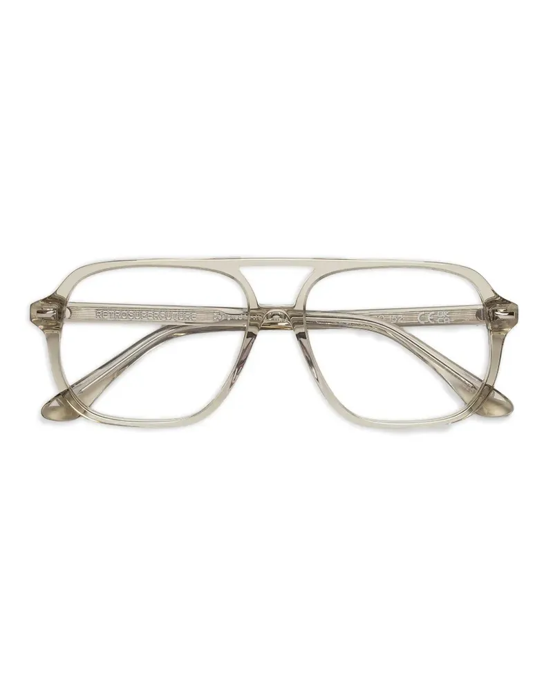 RETROSUPERFUTURE Klassische Pilotenbrille - Grau Grau