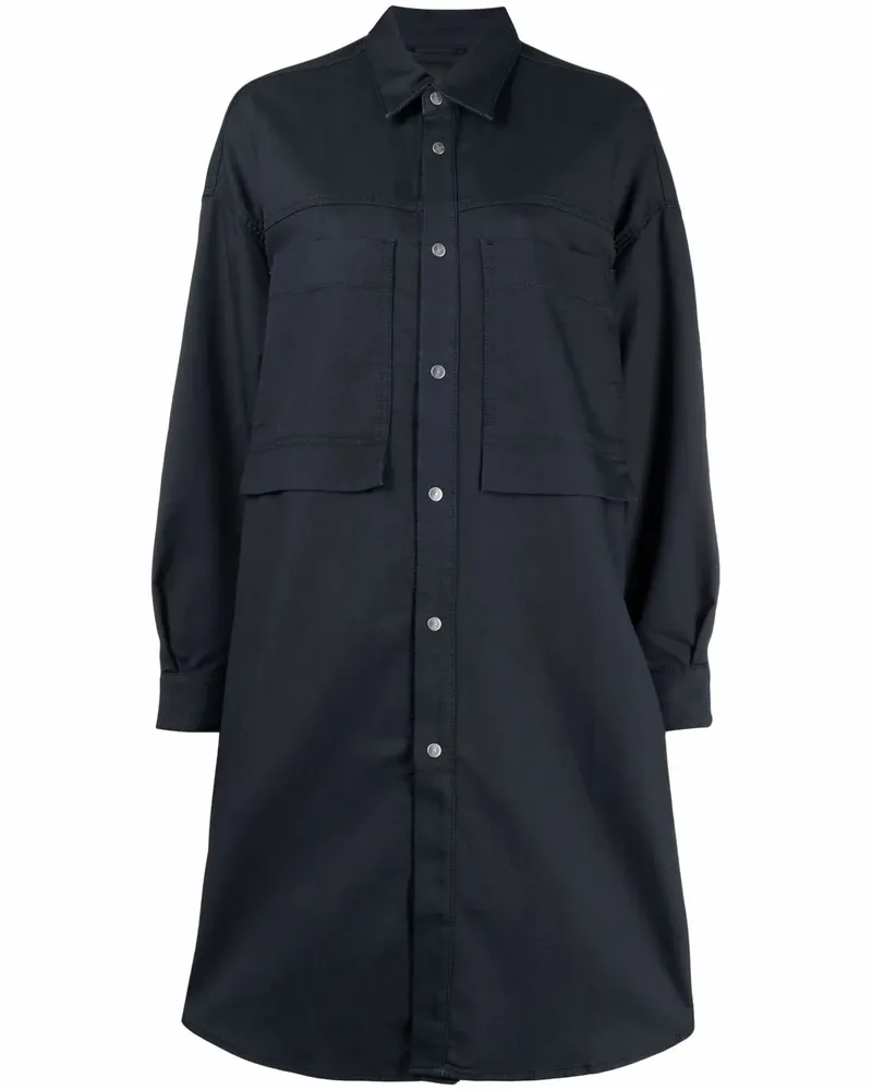 Diesel JoggJeans Hemdkleid - Blau Blau