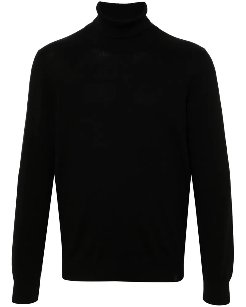 Fay Pullover mit Rollkragen - Schwarz Schwarz