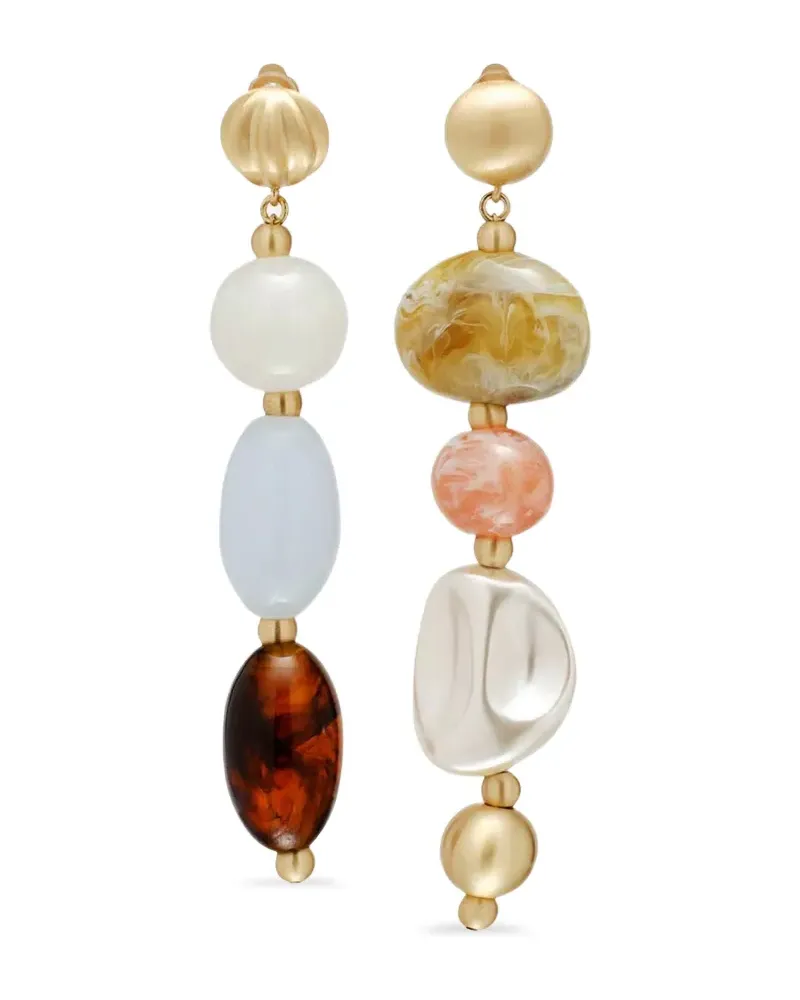 Cult Gaia asymmetrical-design earrings - Gold Gold