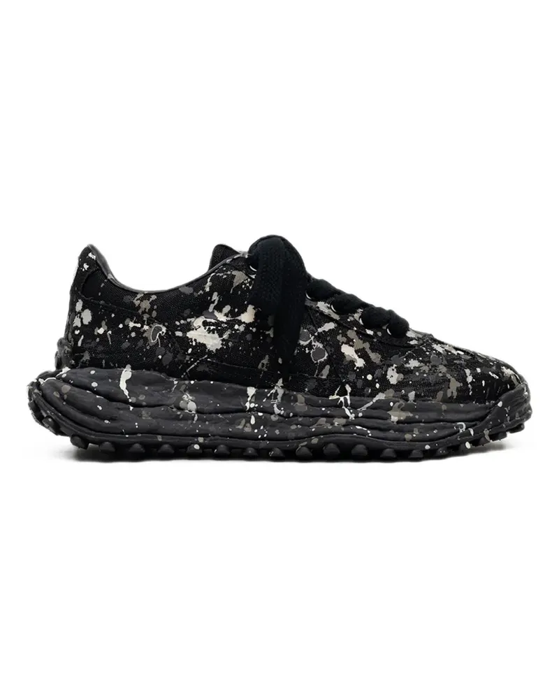 MIHARAYASUHIRO Larry" OG Sole Sneakers aus Farbcanvas - Schwarz Schwarz