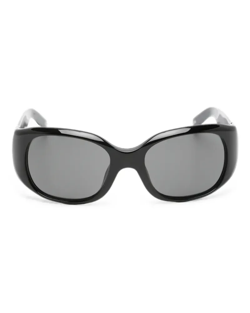 CHIMI Halo oval-frame sunglasses - Schwarz Schwarz