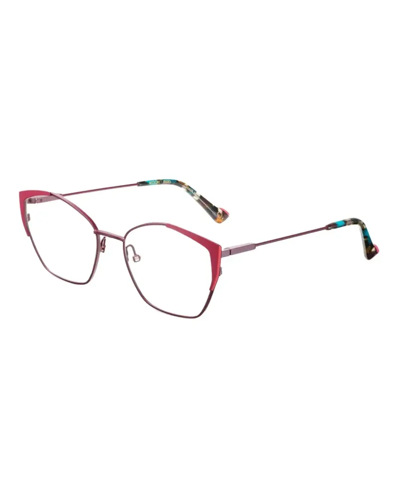 Etnia Barcelona Midori Brille mit geometrischem Gestell - Rot Rot