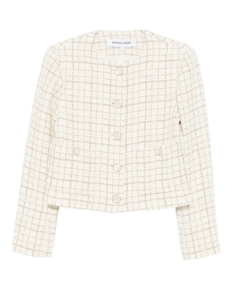 Veronica Beard Andrea Tweed-Jacke - Nude Nude