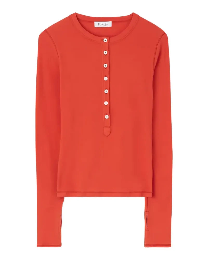 Rodebjer Kiara long-sleeve blouse - Rot Rot