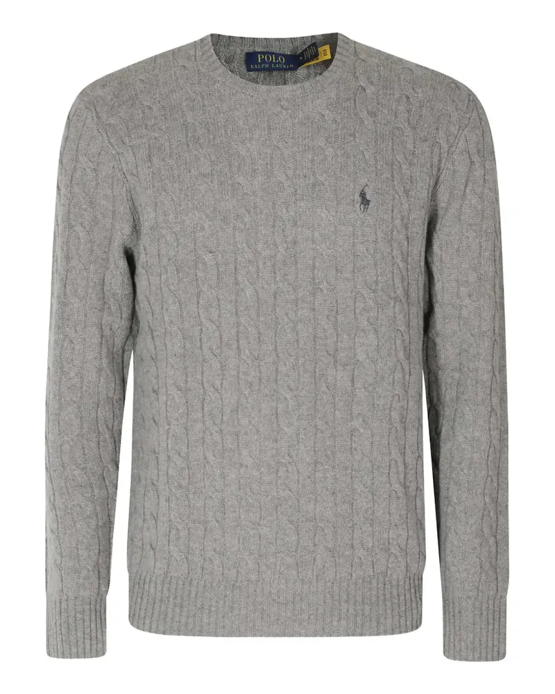 Ralph Lauren Pullover mit Zopfmuster - Grau Grau