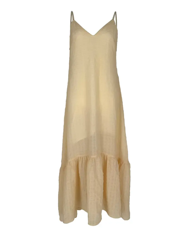 Maje Kleid mit V-Ausschnitt - Nude Nude
