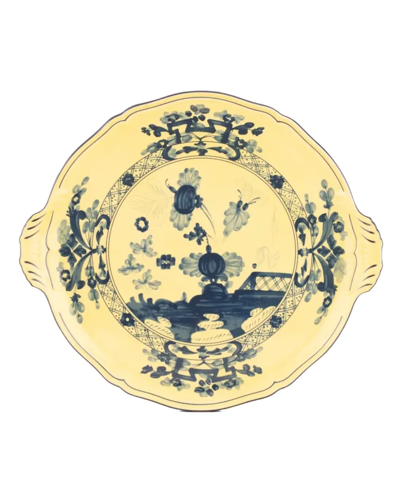 Ginori 1735 Oriente Italiano Citrino Kuchenteller - Gelb Gelb